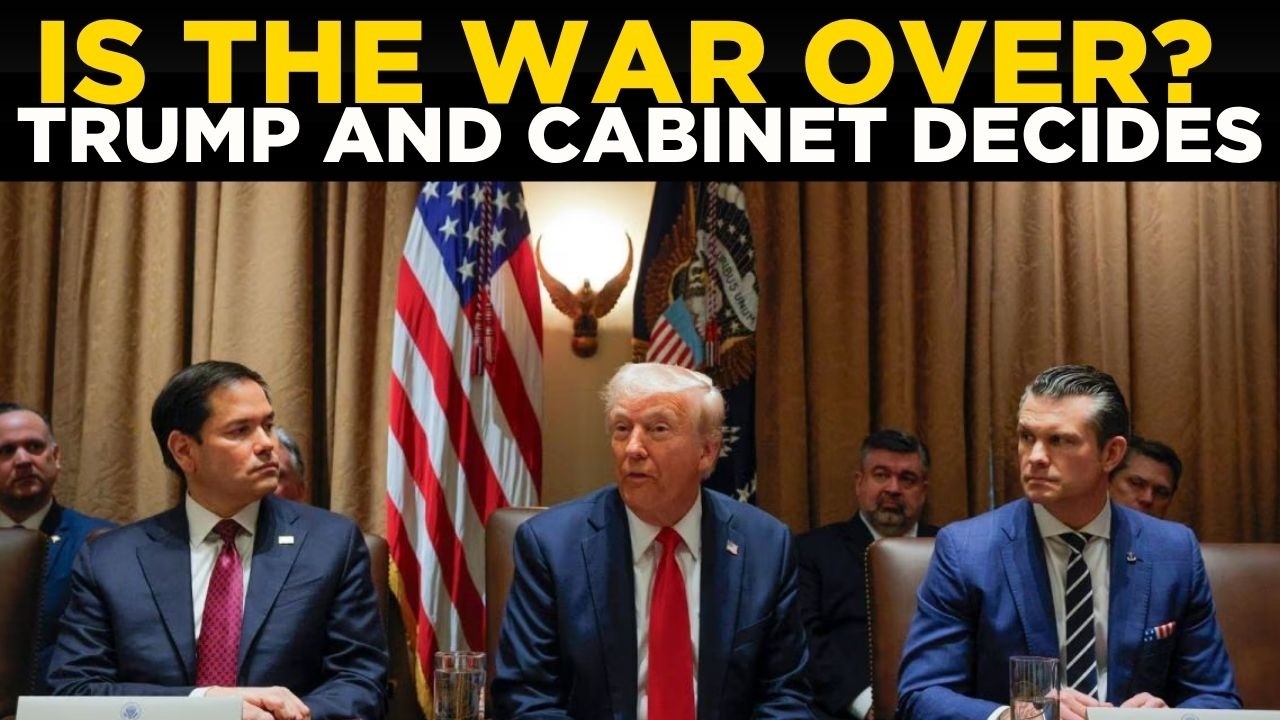 US IRAN WAR Live: Trump Huddles With Cabinet On Iran Ceasefire &ndash; Is The War Finally Ending?