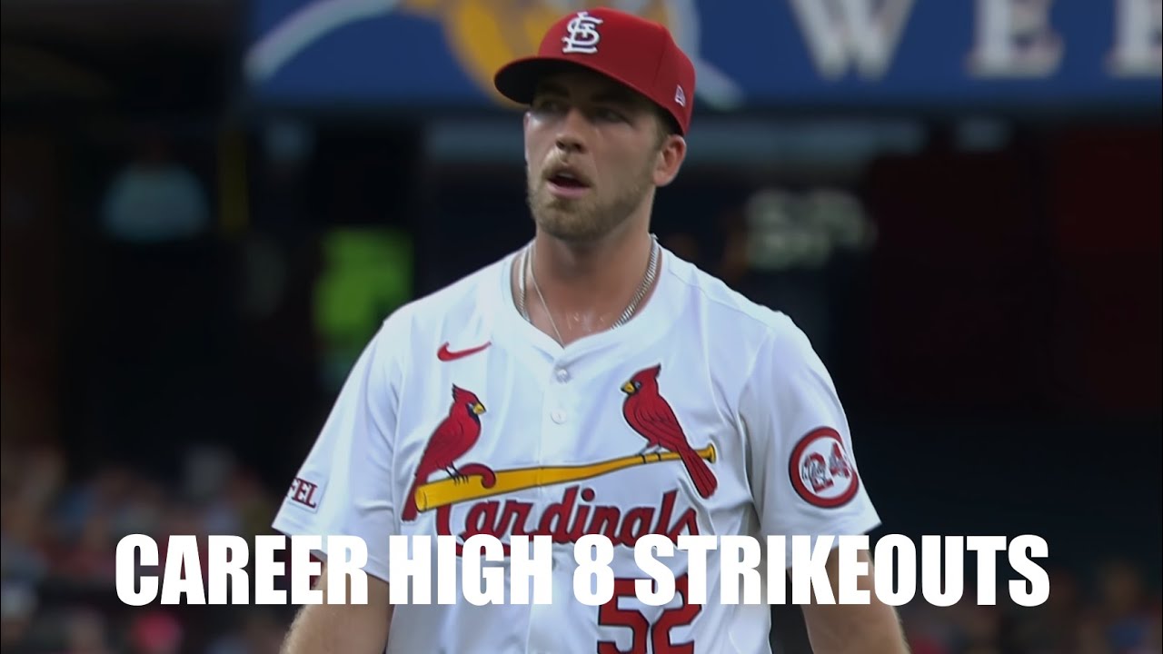 Matthew Liberatore Strikes Out Career High 8 Batters in 6 2-Hit Shutout Innings!!
