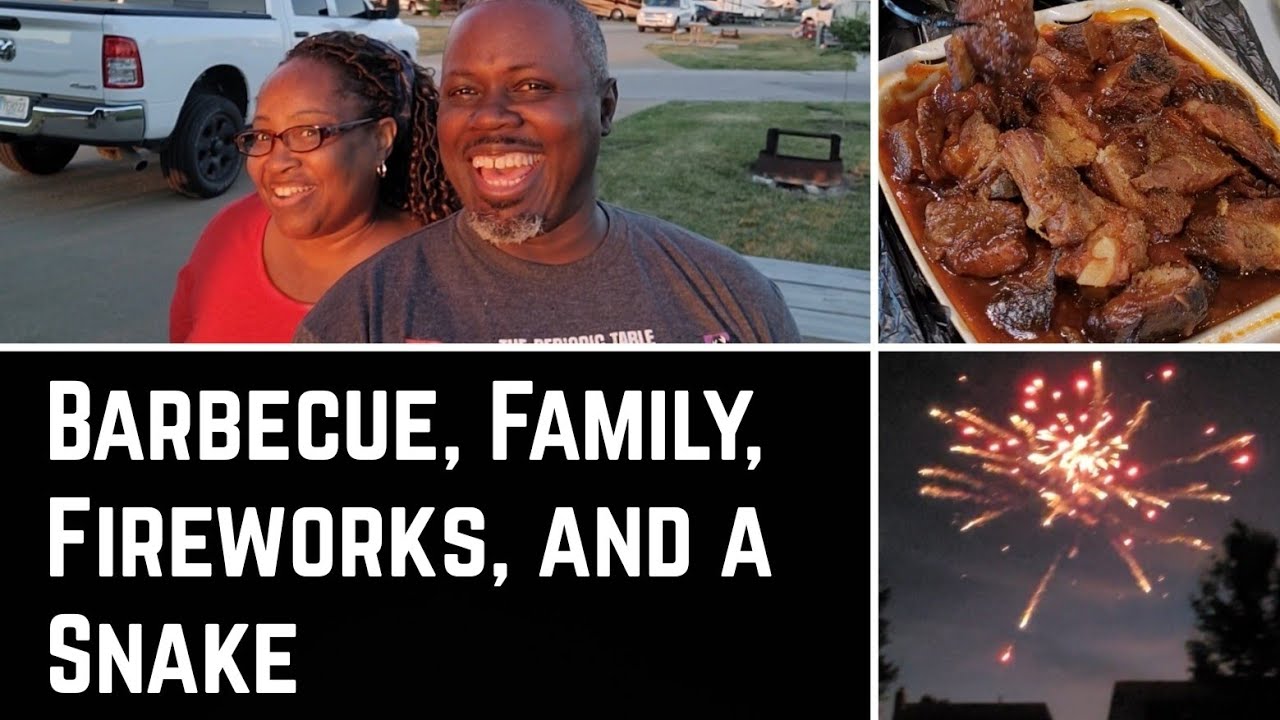 Holiday Week Vlog: Family, Barbecue, Fireworks and a Snake