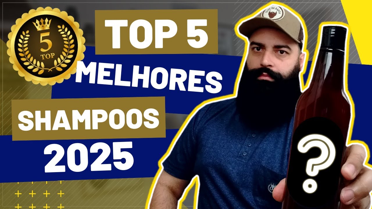 Top 5 Shampoos para Barba de 2025: Dicas Imperdíveis para Cuidar da Sua Barba!