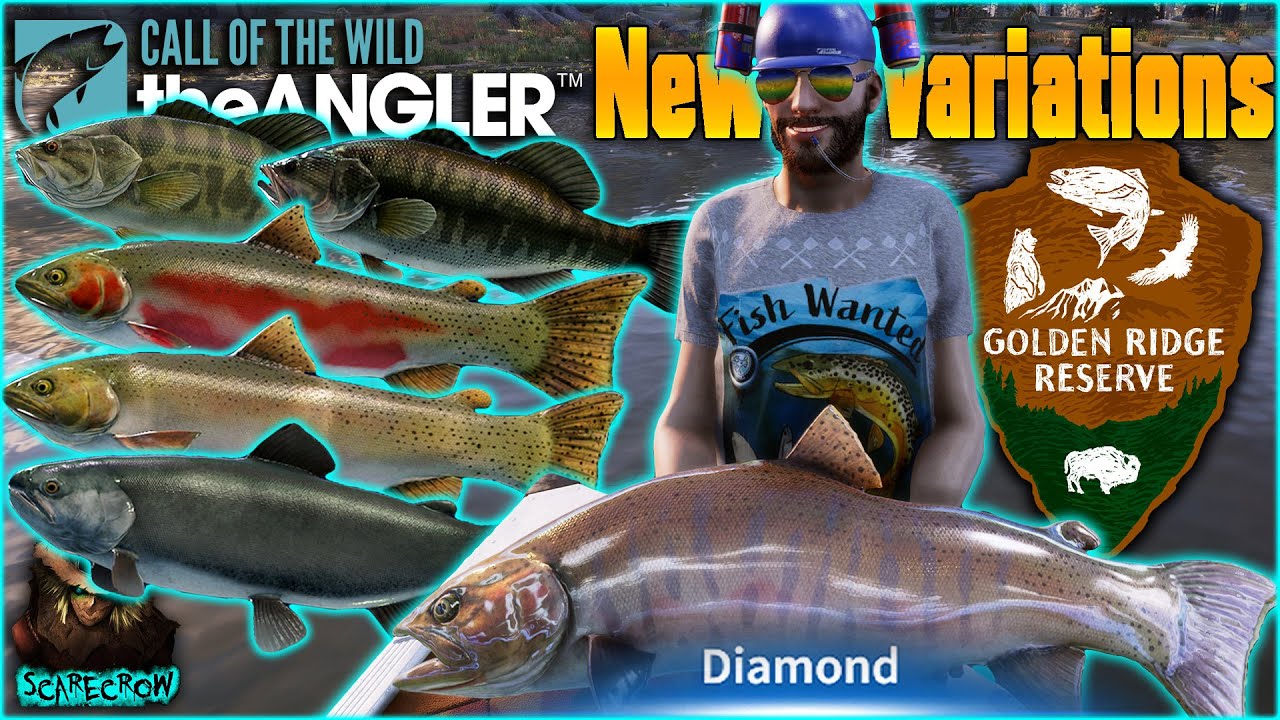 The SECRET Update That Added New Fish Variations Is AMAZING! Call of the wild The Angler
