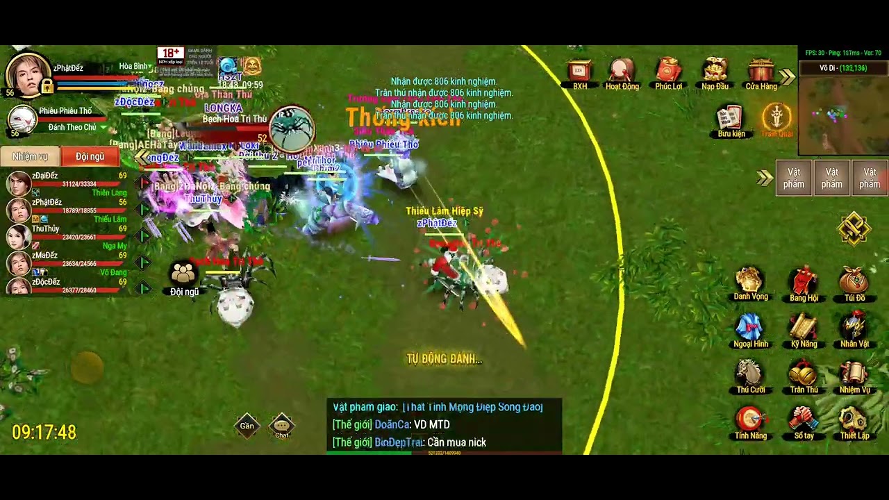 REVIEW PHÁI THIẾU LÂM GAME  # THẦN LONG MOBILE #