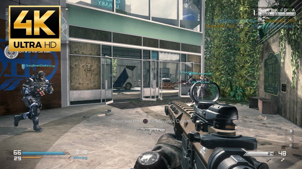 REMINGTON R5 | Call of Duty: Ghosts Multiplayer Gameplay 4K In 2025 (No Commentary)