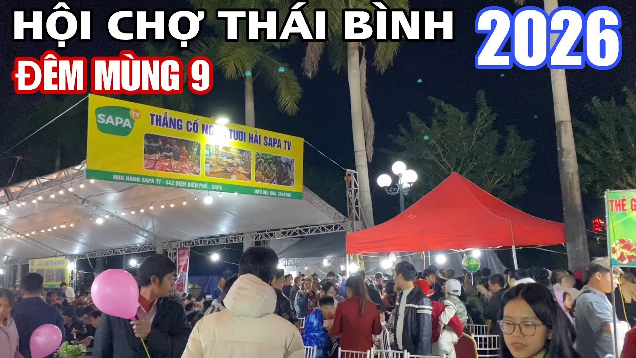 Hội Chợ Thái Bình Đêm Mùng 9 Vẫn Đông Đúc Khách Và Gặp Gỡ Ông Chủ Gian Hàng Sapa TV