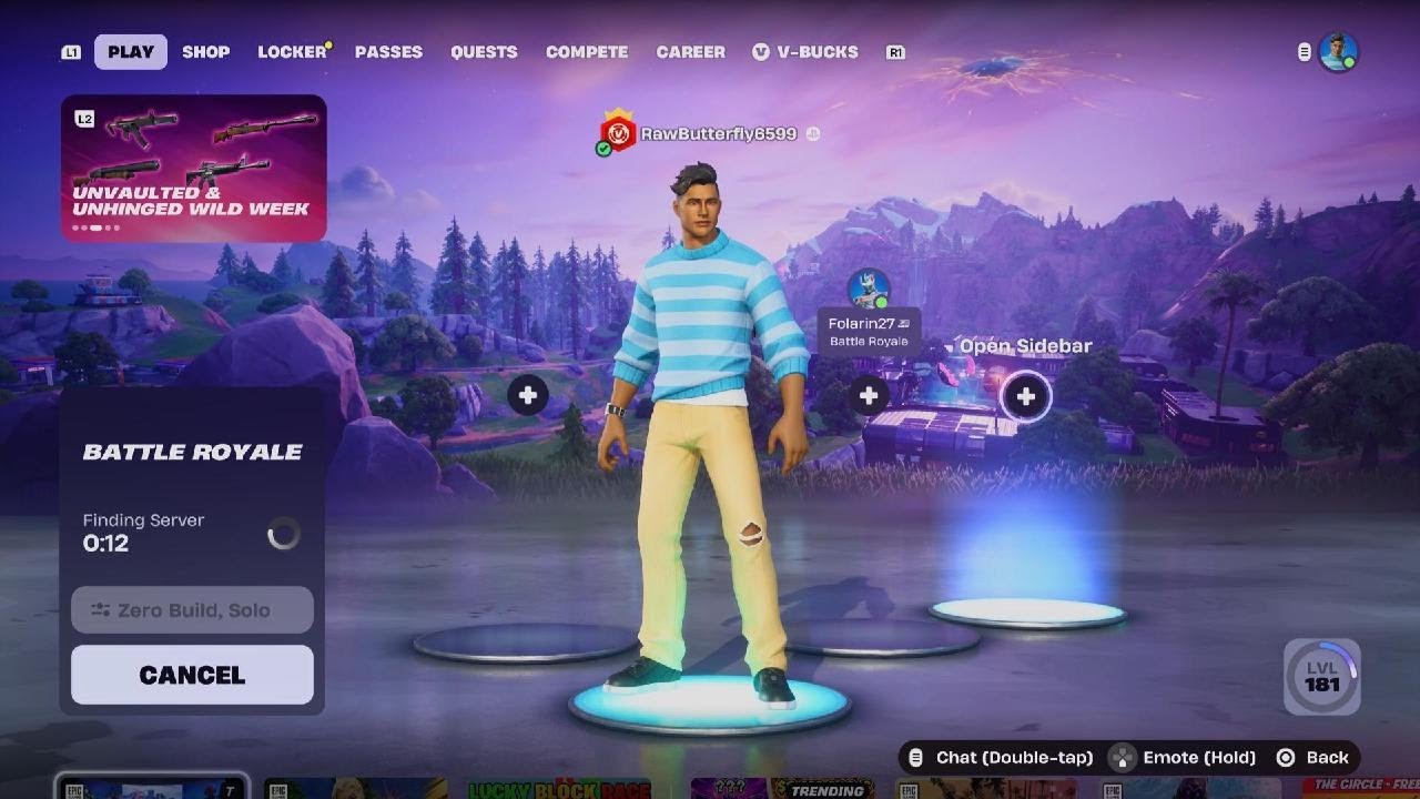 Fortnite battle royale