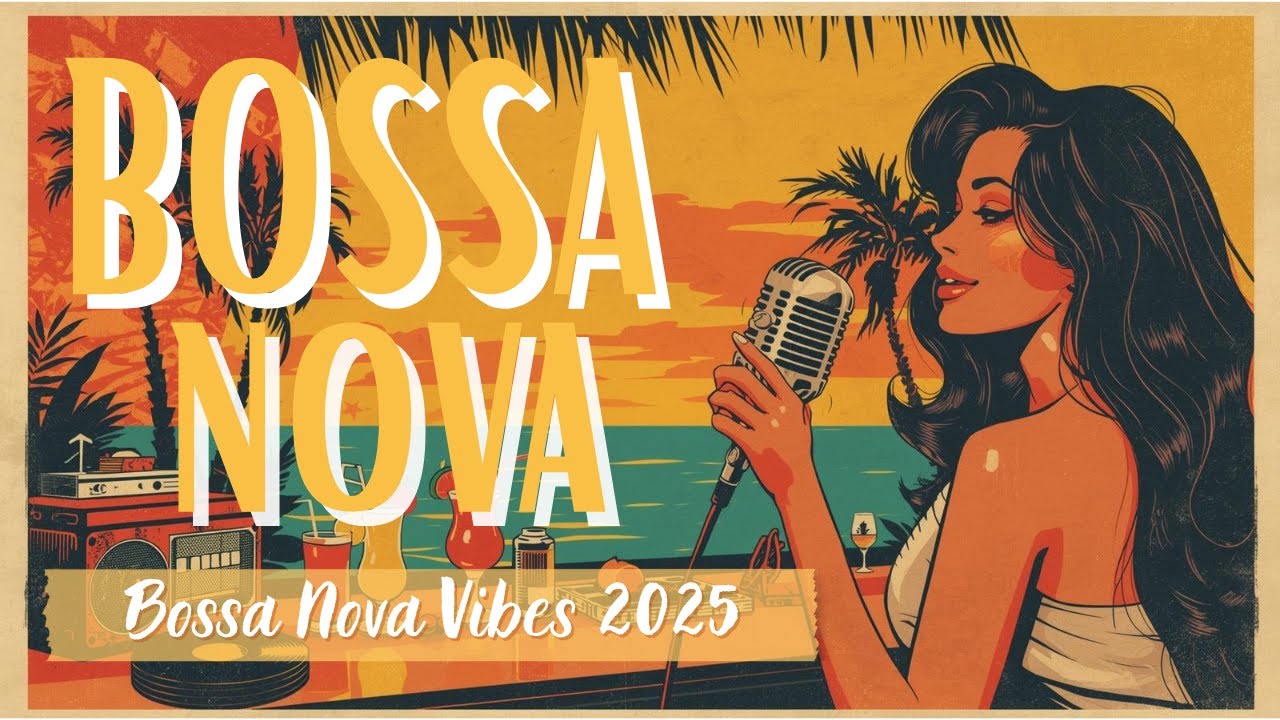 🌞 Palm Breeze Bossa Nova Covers 2025 🍹 Smooth Jazz for Relaxing Days