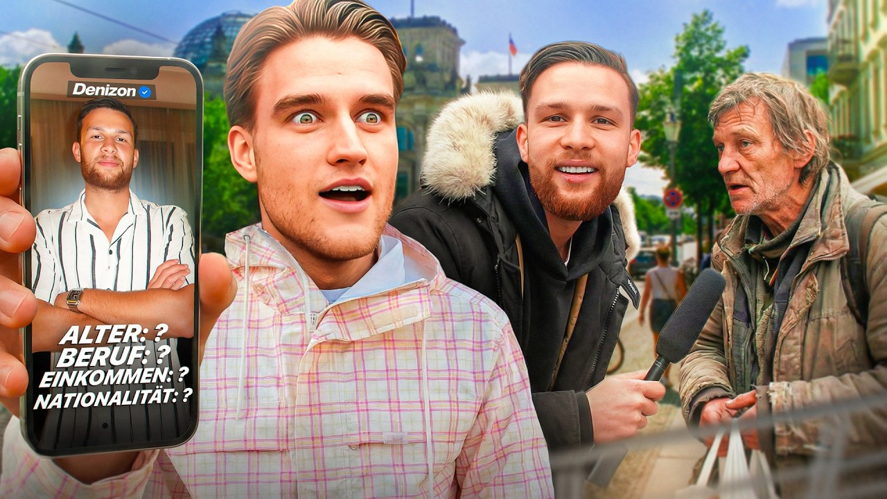 FREMDE erraten unsere IDENTITÄT 😂 | mit Denizon