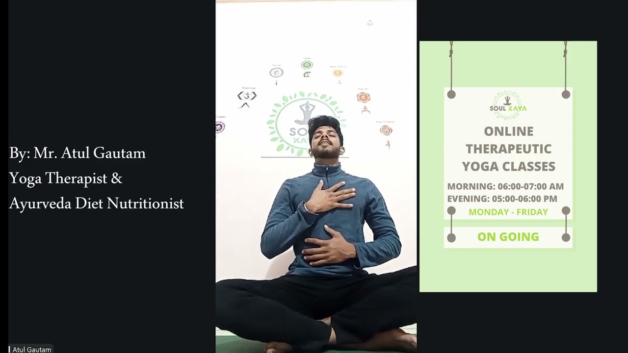therapeutic yoga practice | lifestyle correction yoga for pain relief & posture