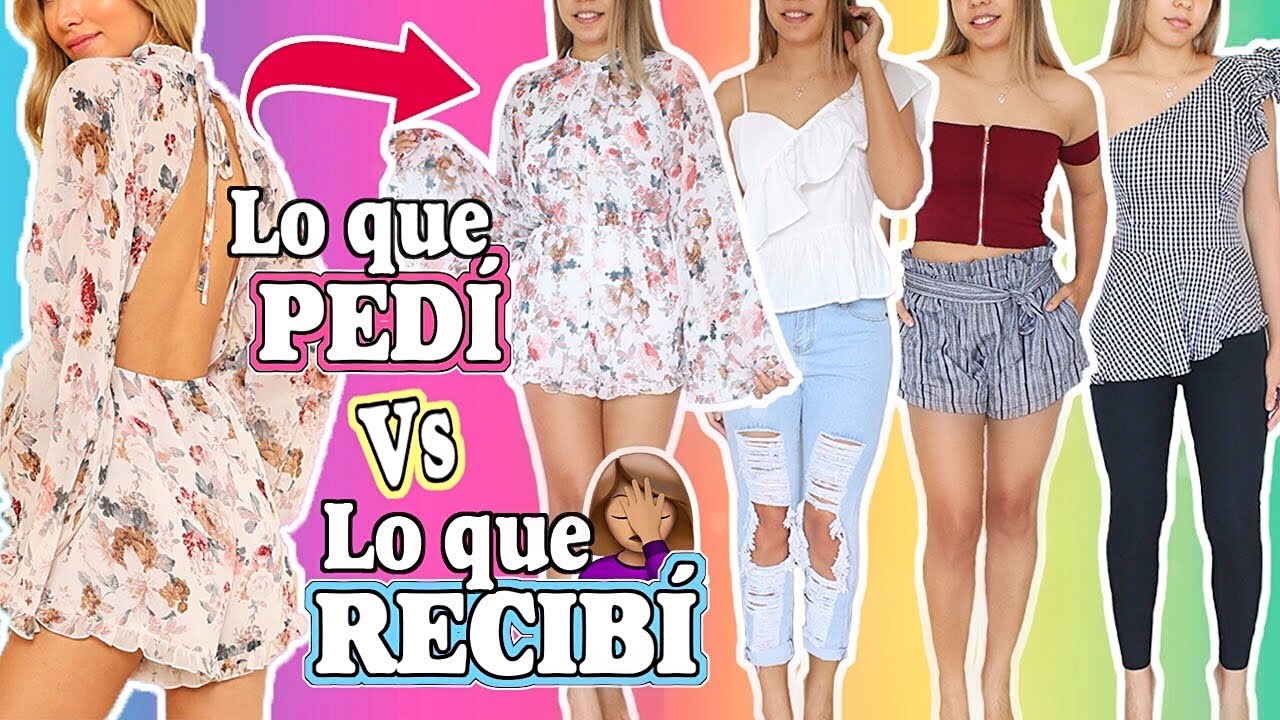 HAUL ROPA CHINA LO QUE PEDÍ Vs LO QUE RECIBÍ ♡│Mirianny