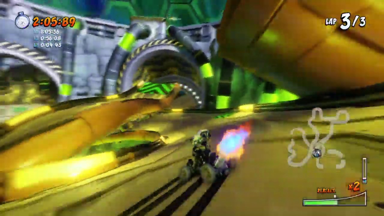 CTR Nitro Fueled- Oxide Station full Blue Fire run/ Fuego Azul completo dificil