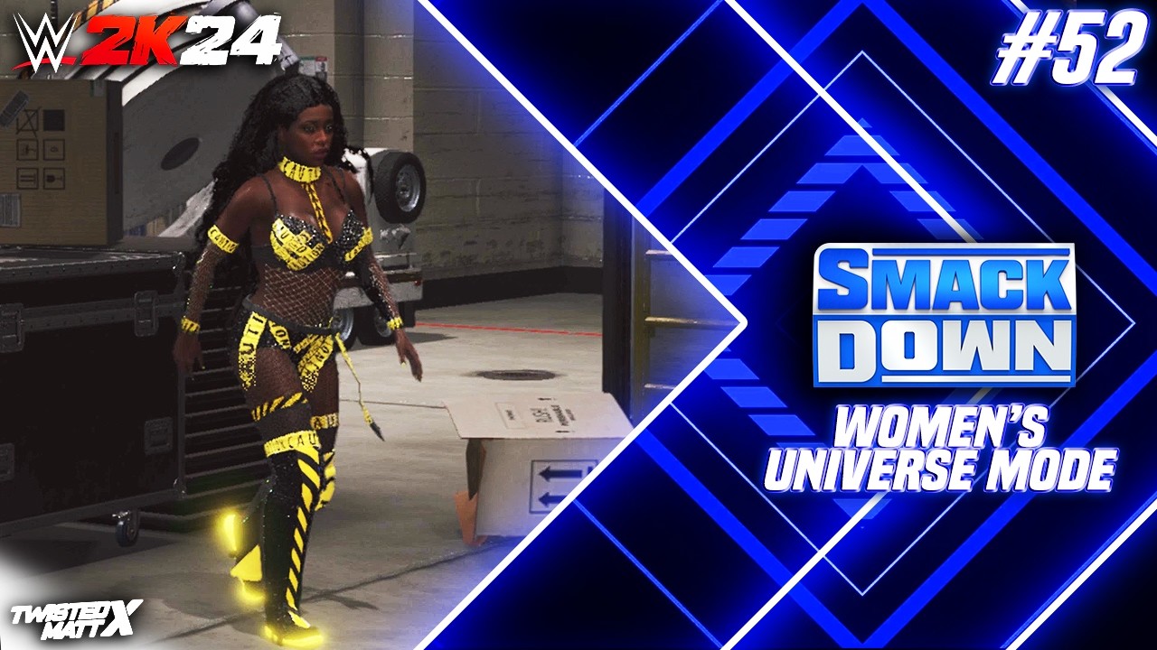 WWE 2K24: Режим «Женская Вселенная» — #52 | SMACKDOWN