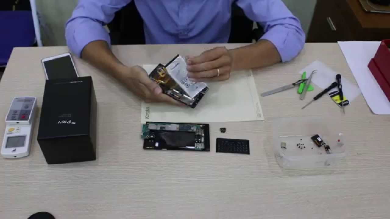 BlackBerry Priv teardown, How To disassemble & open | Video guide