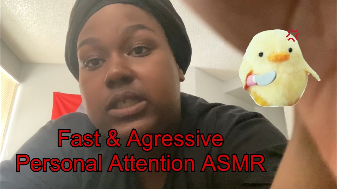Fast & Aggressive Personal Attention (Plucking, Massage, Haircut) || GapToothShawtyASMR
