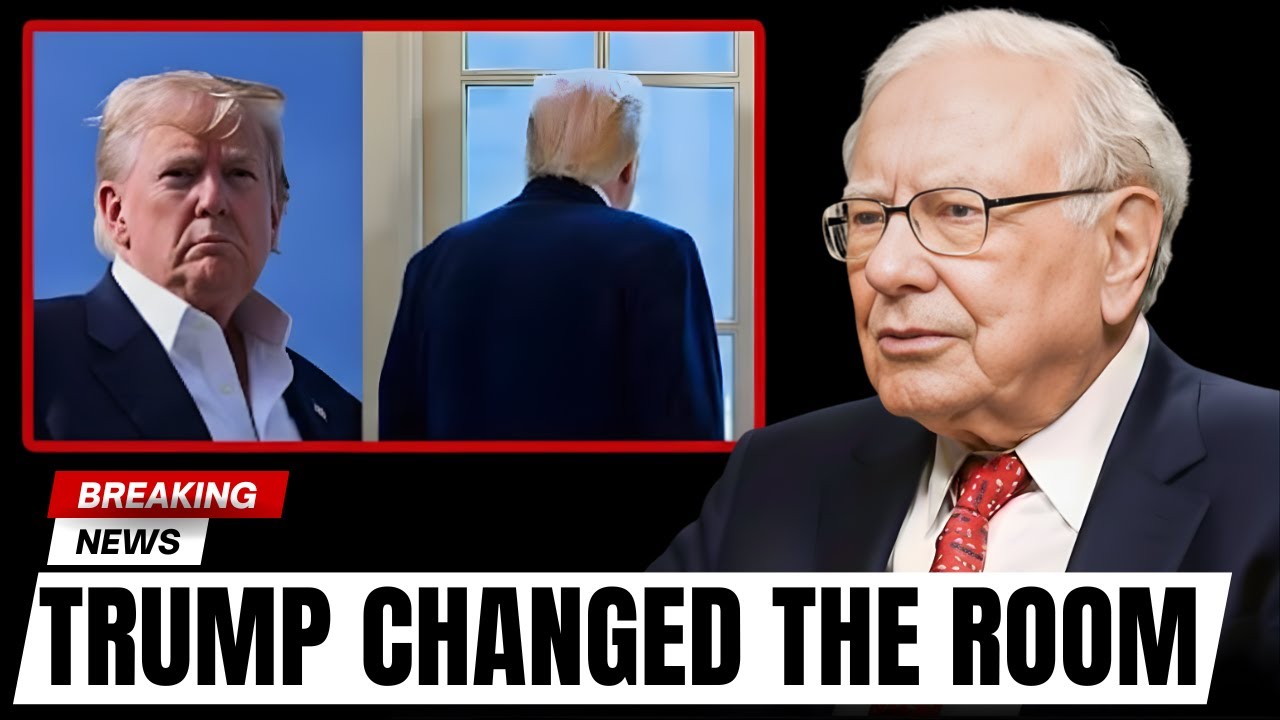 Trump Walks Away Mid-Meeting — The White House Moment That Raised Eyebrows | Warren Buffett