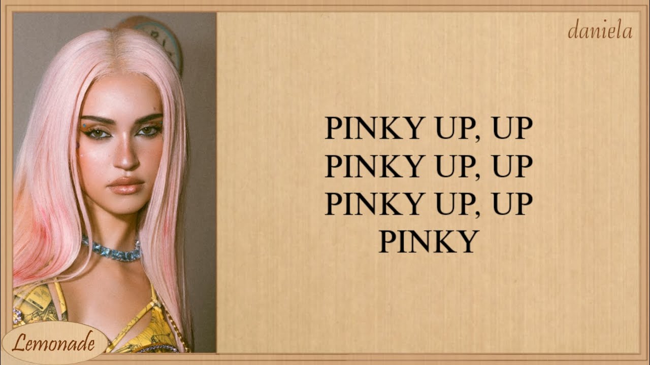 KATSEYE PINKY UP Lyrics