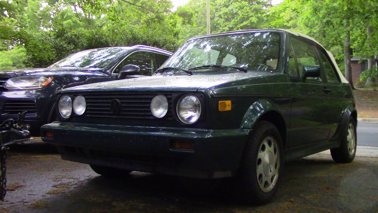 Модернизация стереосистемы VW Cabriolet 1993 года