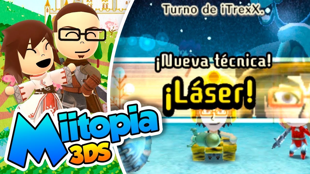 ¡Laser y monos! | 45 | Miitopia en español con @Naishys