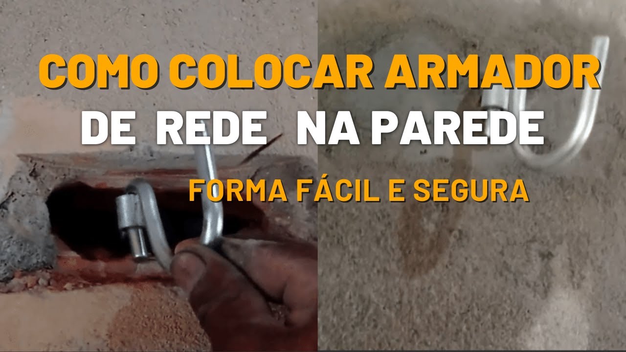 Como colocar armador de rede de forma segura e rápida!