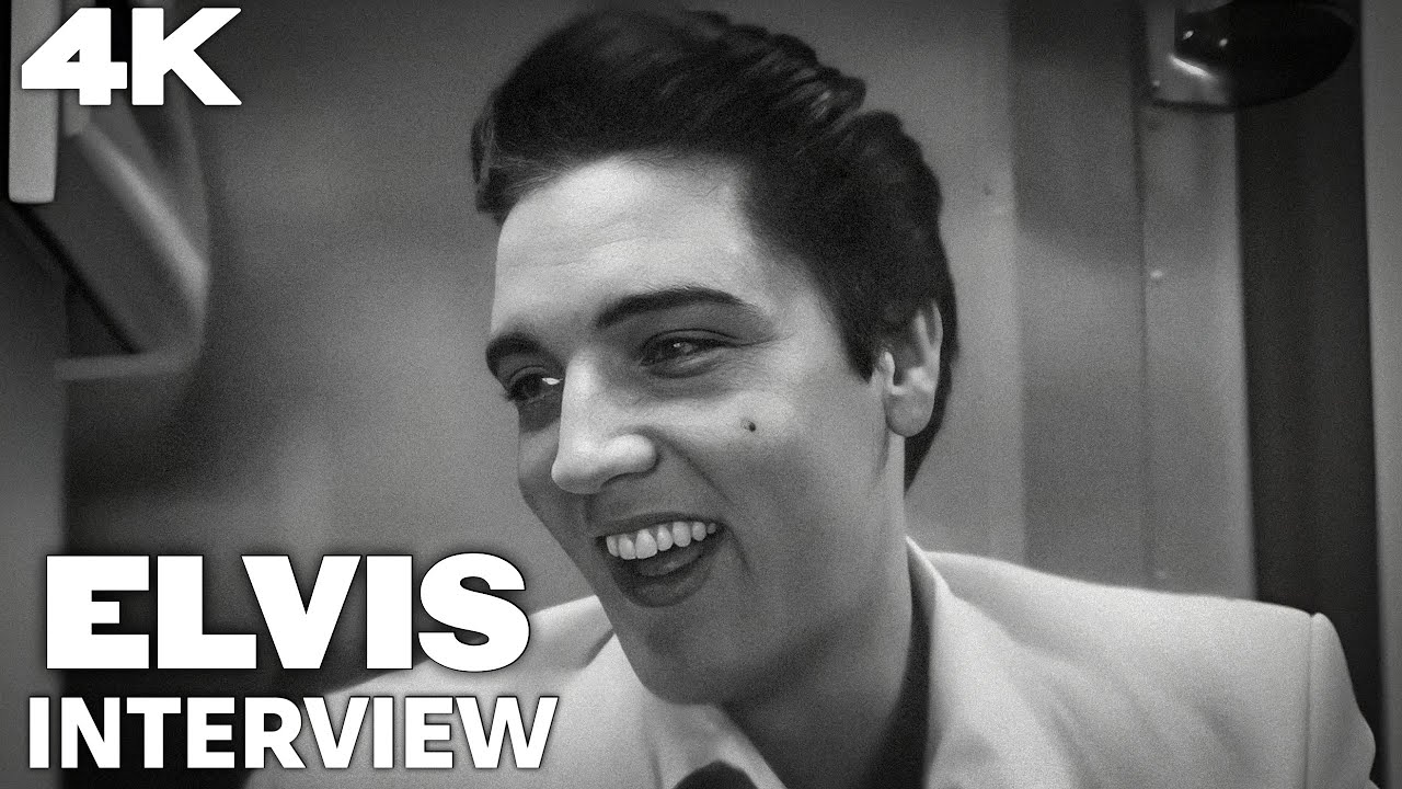 [4K] Elvis Presley Rare Interview | January 11, 1958 Fort Worth, Texas