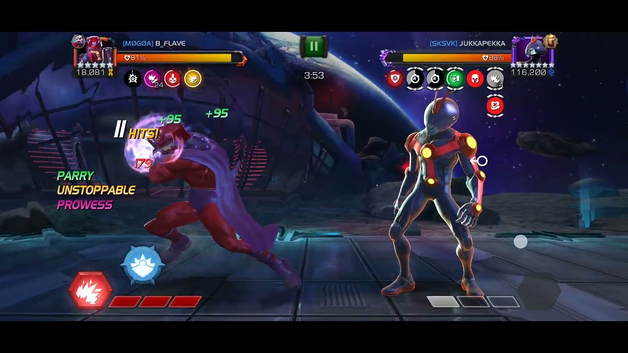 Mcoc - Alliance War 3 - Magneto Vs Future Antman - Node 28