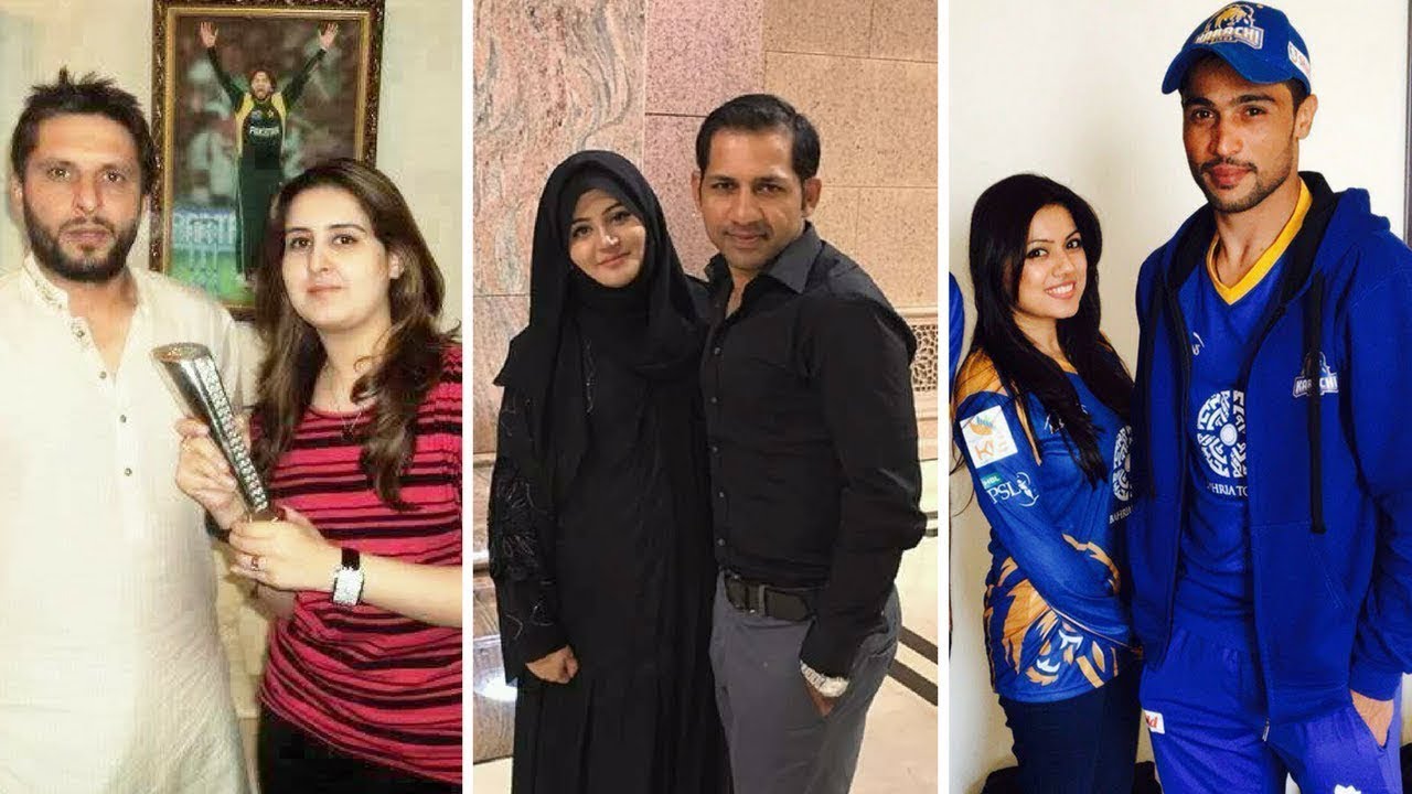 15 Pakistani Cricketers With Their Lovely Wives | Cricketers Wife | Beautiful  Wives