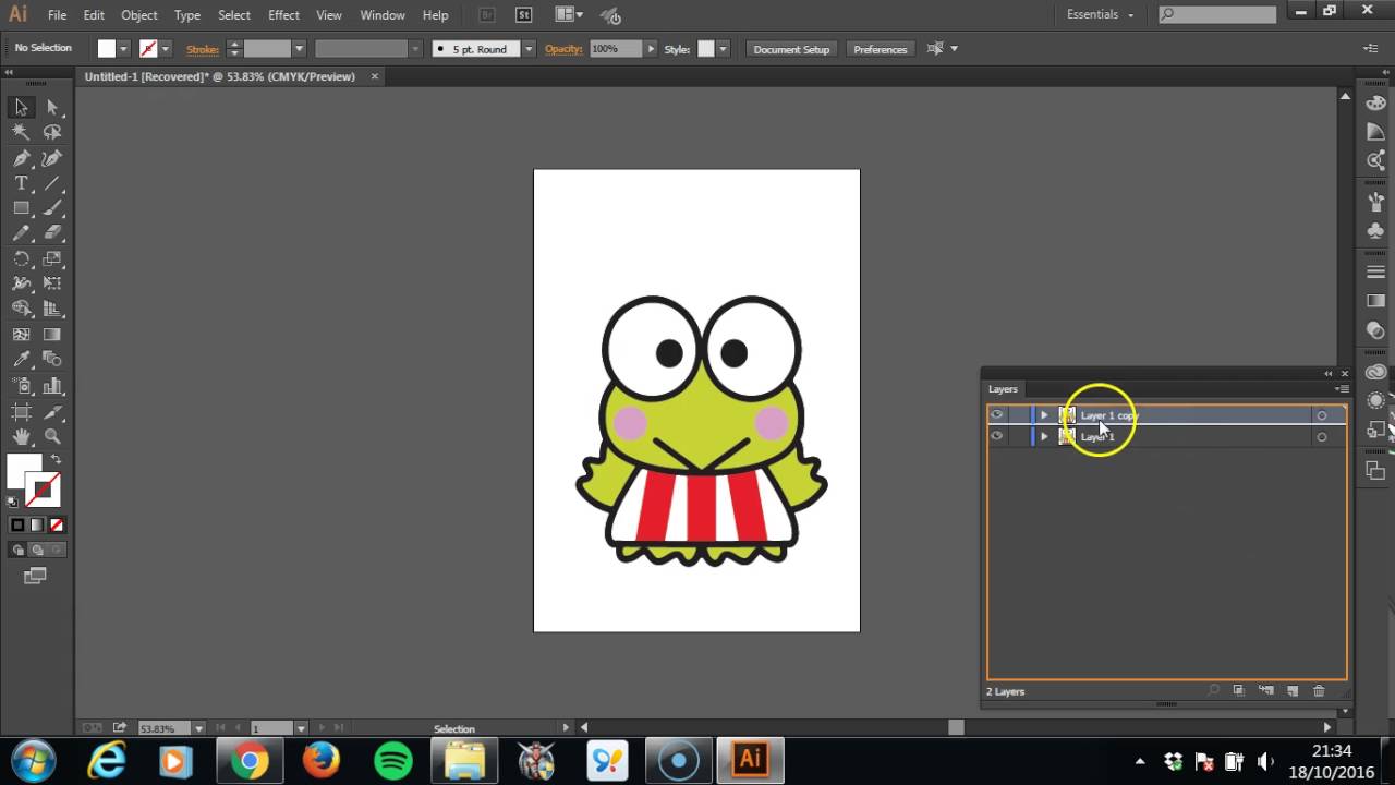 Illustrator Die Cut