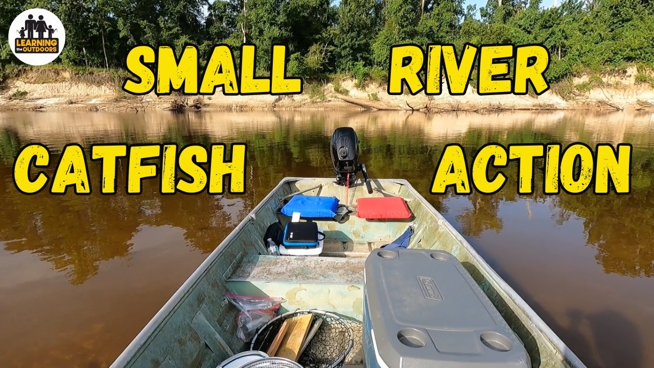 HUGE fish when jugging for catfish!!!