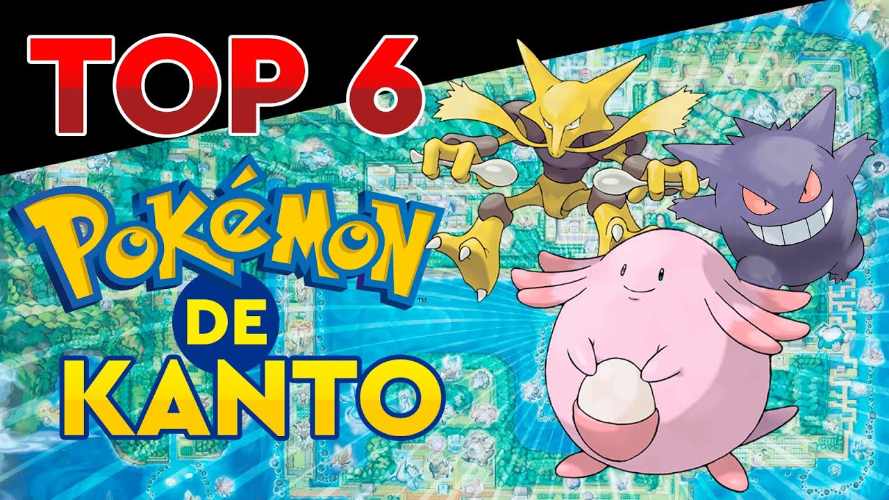 TOP 6 MEJORES POKÉMON DE KANTO