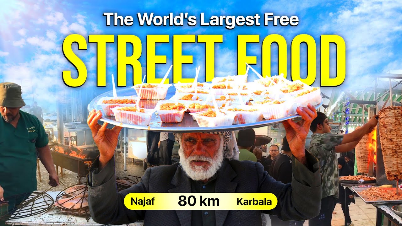 Not Just Food… A Gift of Humanity | Arbaeen walk 2025 in Iraq