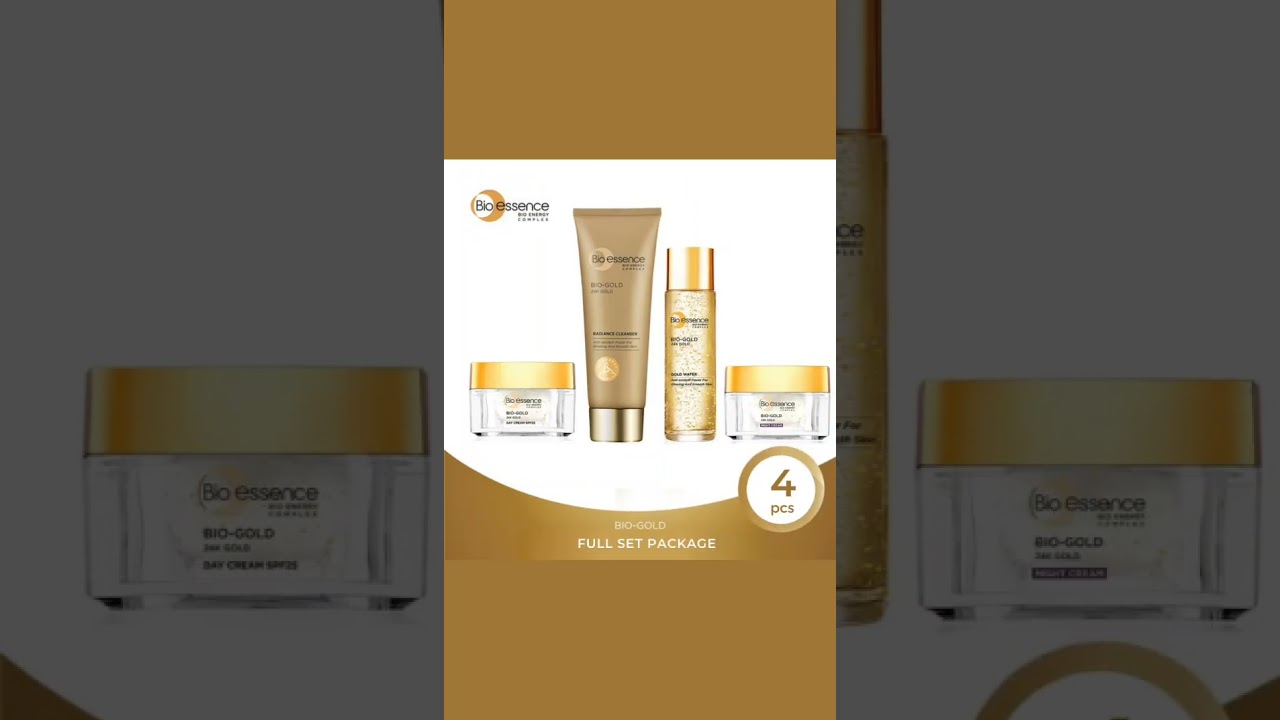 #shorts #skincare Bio Essence Bio Gold Full Set Package