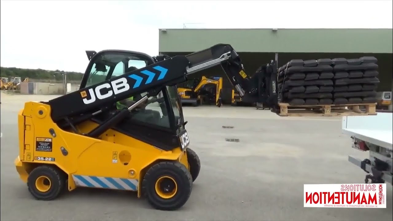 Essai JCB Teletruk 35-22E dans le magazine Solutions Manutention N°53 sept/oct 2022