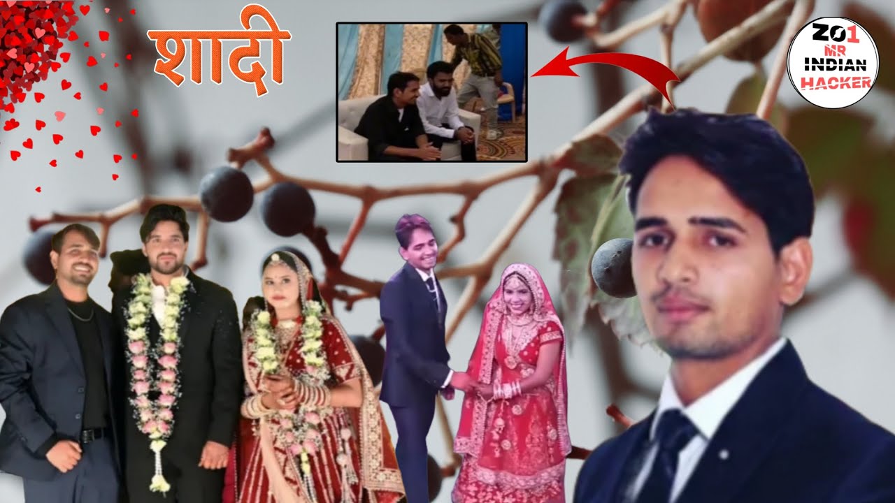 Met Mr Indian Hacker at a wedding 🌹 Mr Indian hacker YouTube ki Teem wedding शादी मे 