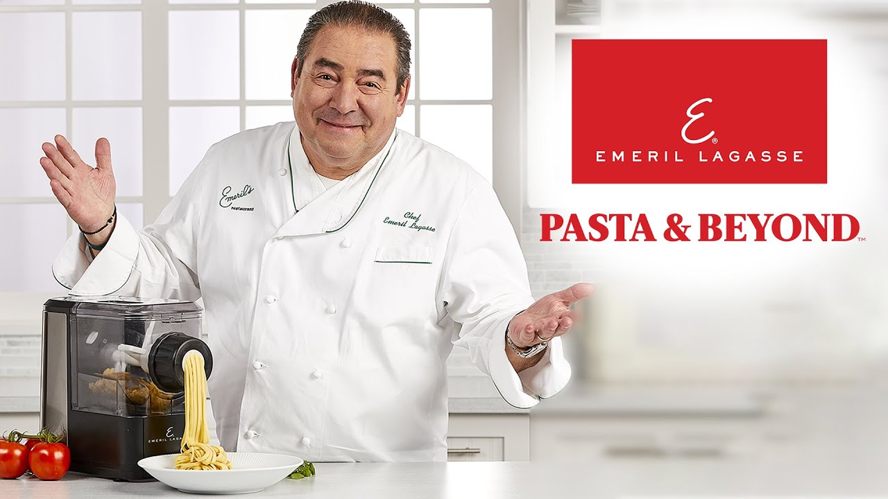 Emeril Lagasse Pasta & Beyond with Fresh Pasta in Minutes  | Pasta Machine | 2 Minute Infomercial