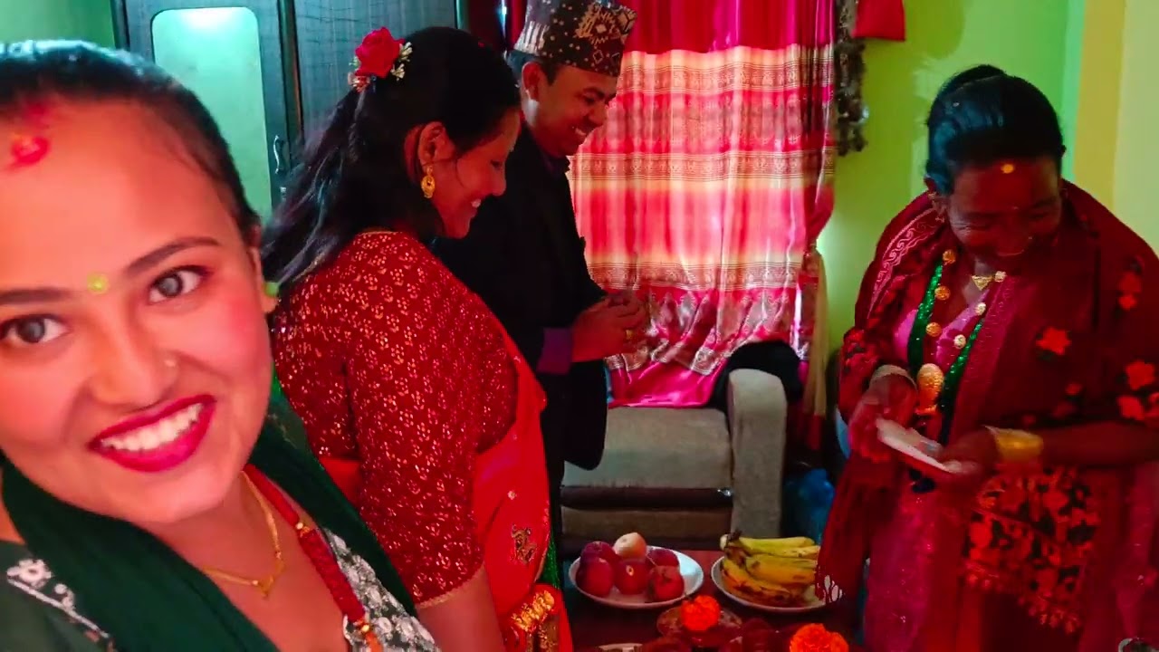 samdhi samdhini vetghat ,hamro saskriti  parampara,husband wife vlogs entertainment@Shristivlogs736