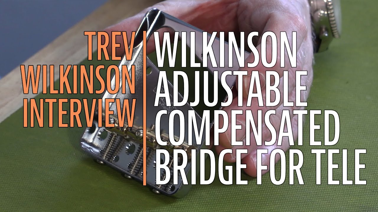 Dan Erlewine talks with product designer Trevor Wilkinson about perfectly intonating a Tele bridge.