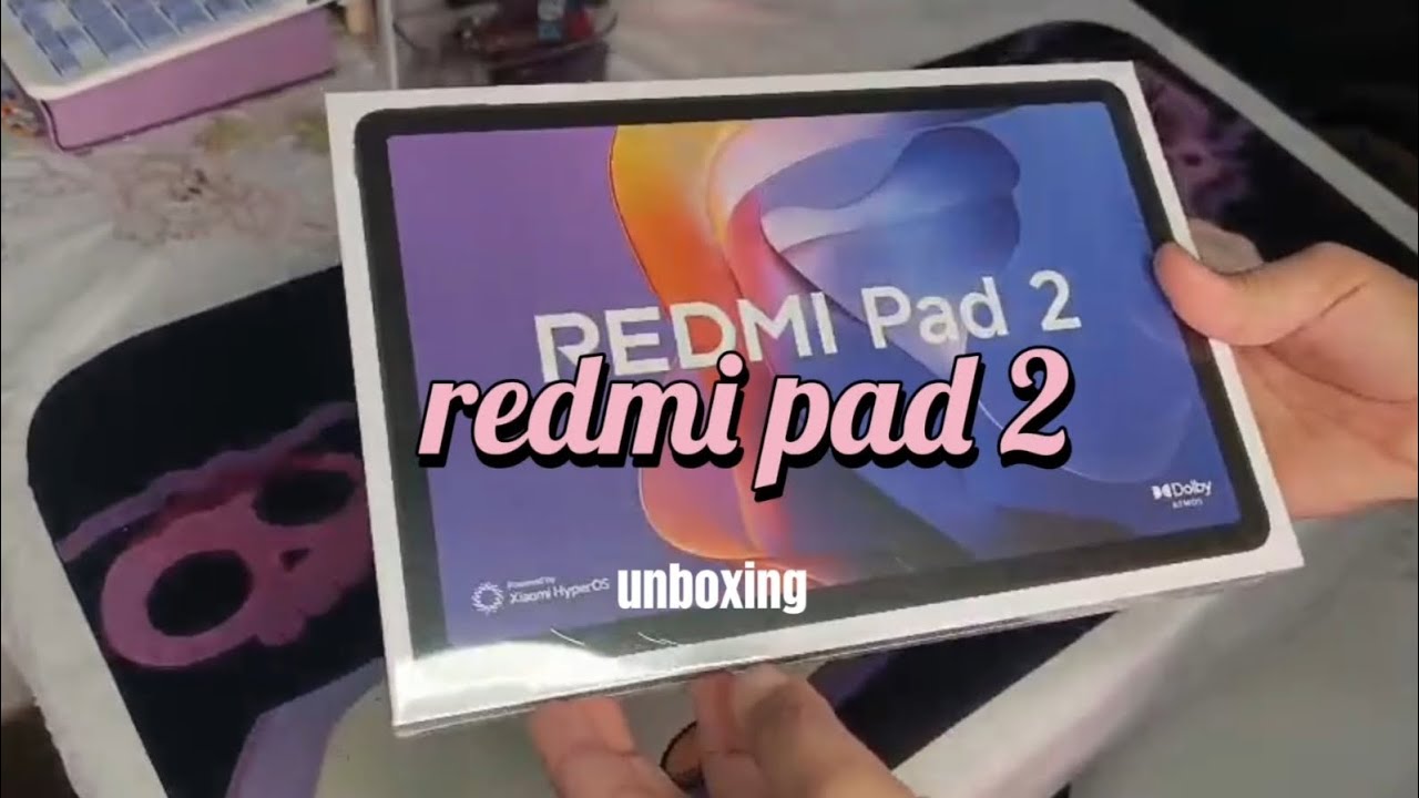 Unboxing tablet redmi pad 2 ✨🎀