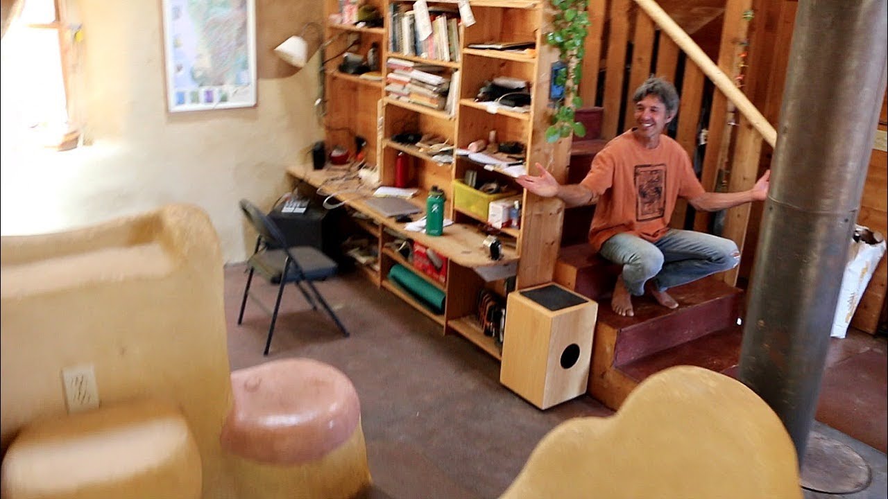 Big Cob House Built to CODE