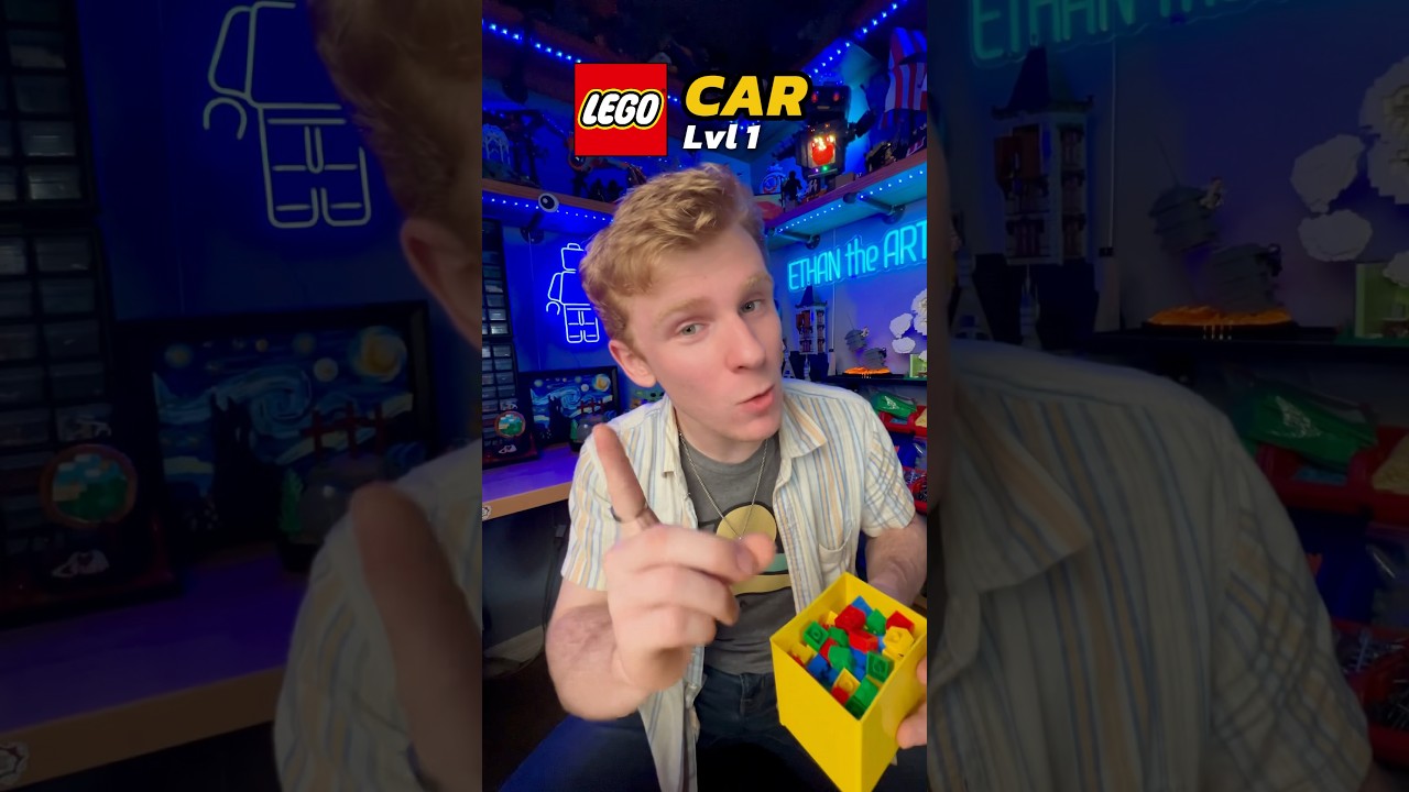 Как построить машину LEGO как профессионал&hellip; #шорты
