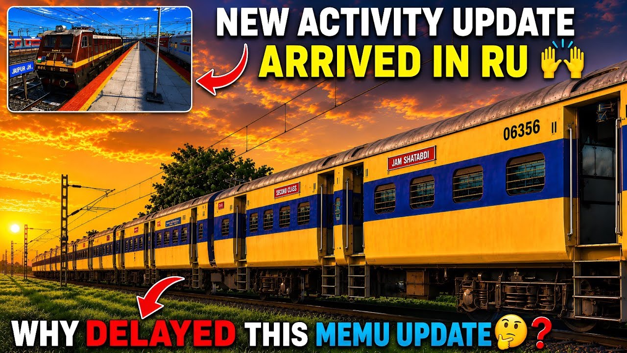 Railway Simulator India New Update Release Date Confirmed! 🤔| Rail Universe New Update Arrived 🔥|