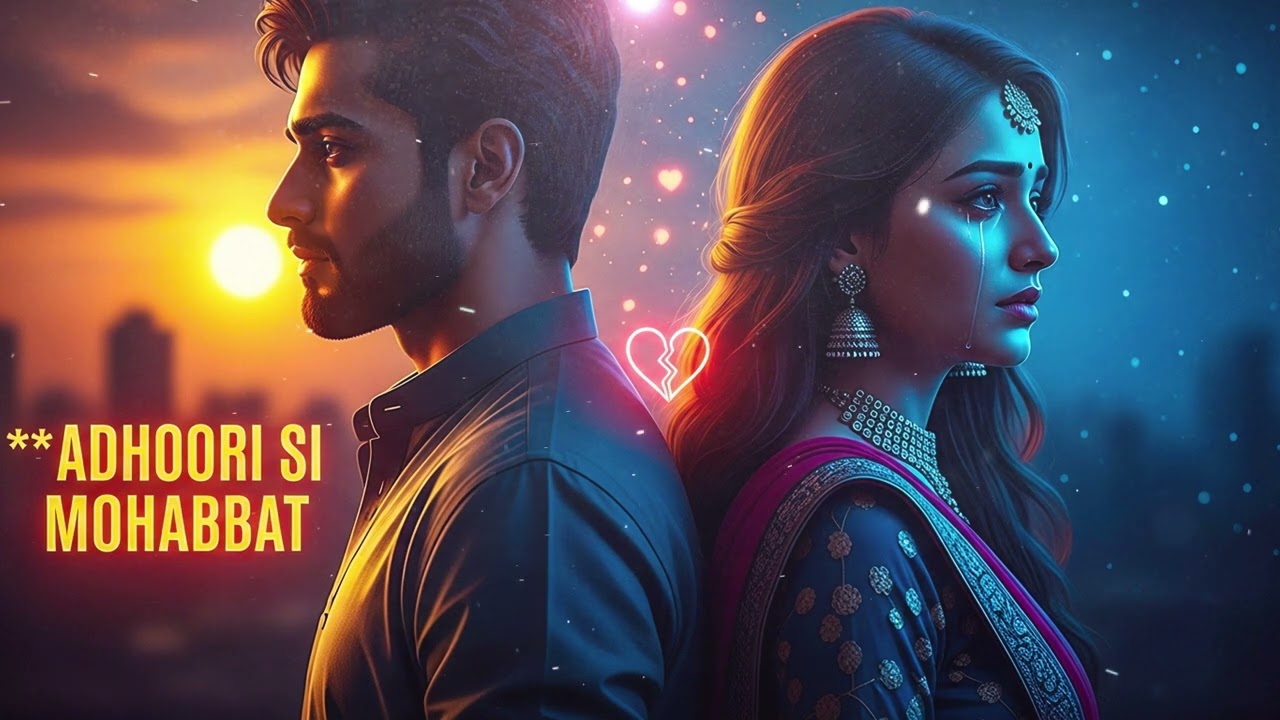 Adhoori Si Mohabbat | Sad Romantic Hindi Song | Emotional Love Story | Lo-Fi Music