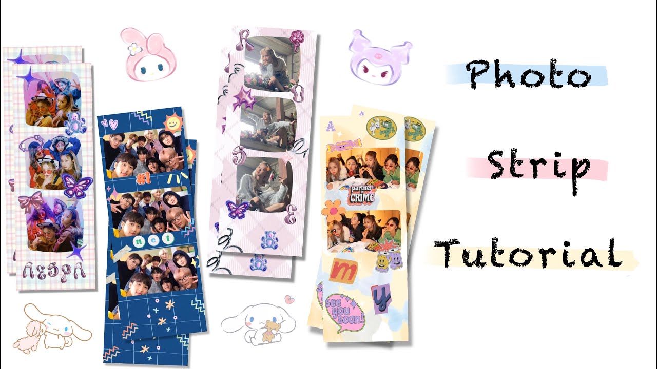 Tutorial Photo Strip #1 | Canva