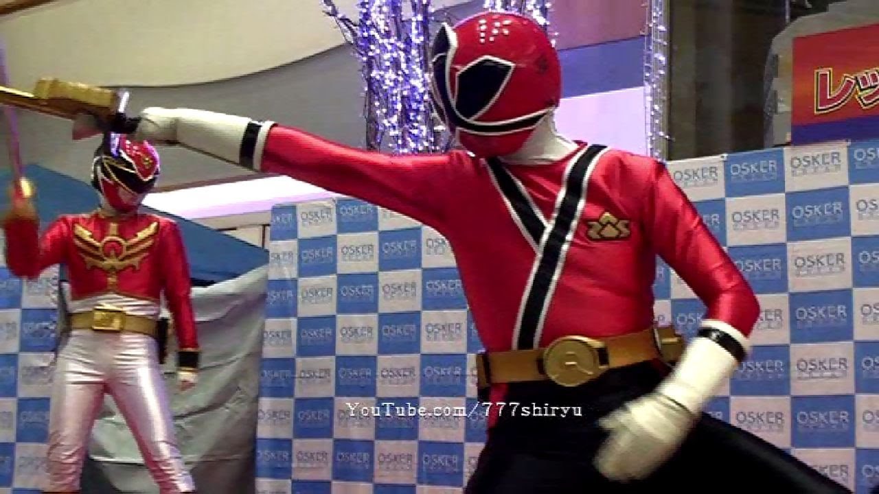 【スーパー戦隊】レッドヒーロー特撮変身キャラクターショー★オスカードリーム2014新春Super sentai Red Hero character show