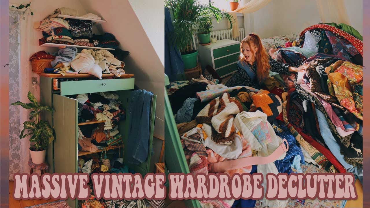 Massive Bohemian Vintage Wardrobe Declutter