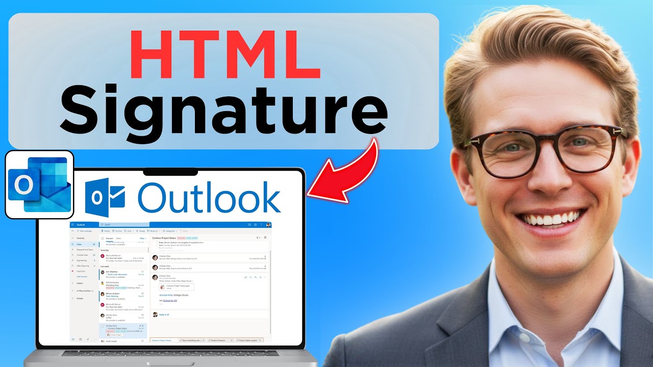 Как настроить HTML-подпись в Outlook Web (полное руководство 2026 г.)