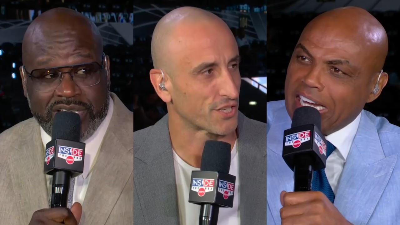 Ману Джинобили в студии Inside the NBA: разговор о Вембаньяме, тренере Поповиче и многом другом п...