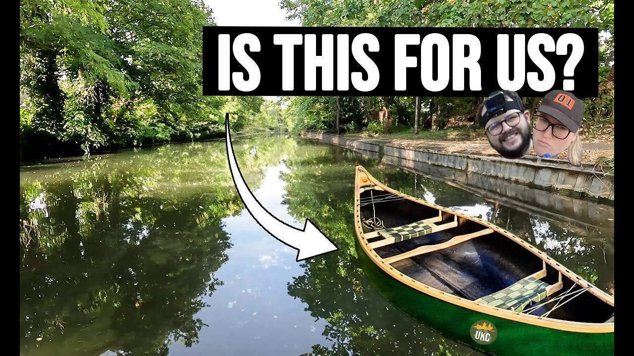 🛶 Testing A Beautiful Canoe On The River Lea Navigation in Hertford