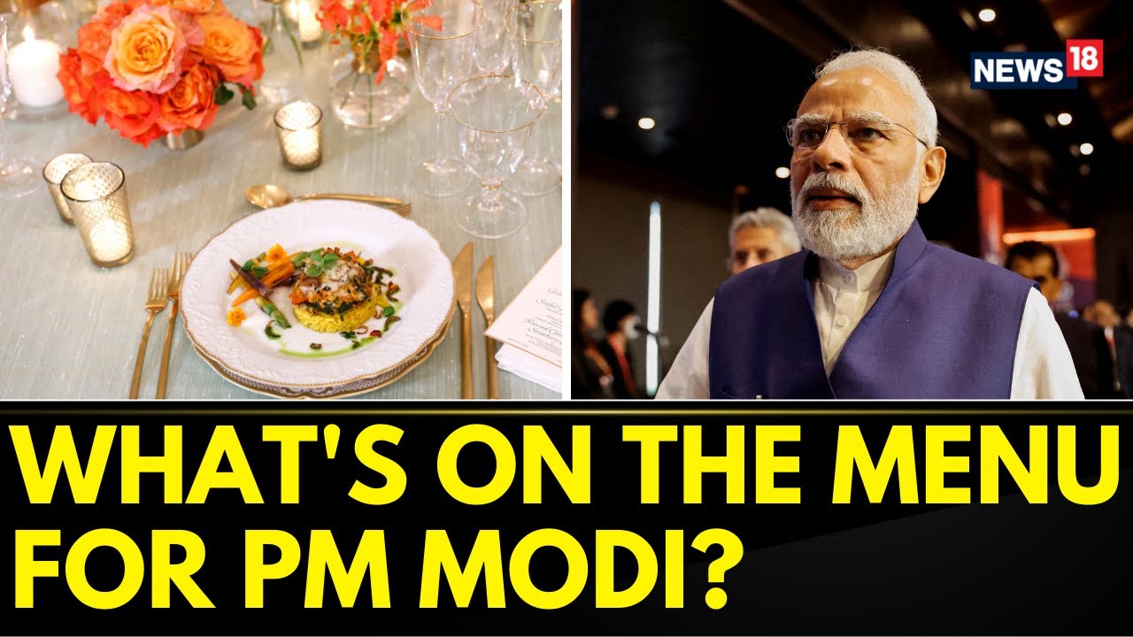 PM Modi US Visit | First Lady Jill Biden and White House Executive Chef Tailors Dinner Menu | News18