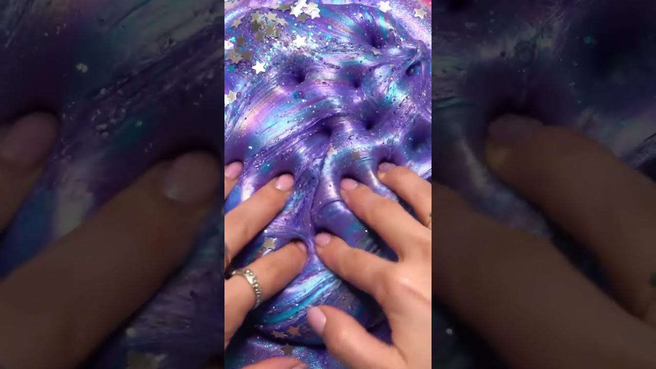 Hypnotic Galaxy Slime Swirls 🌌