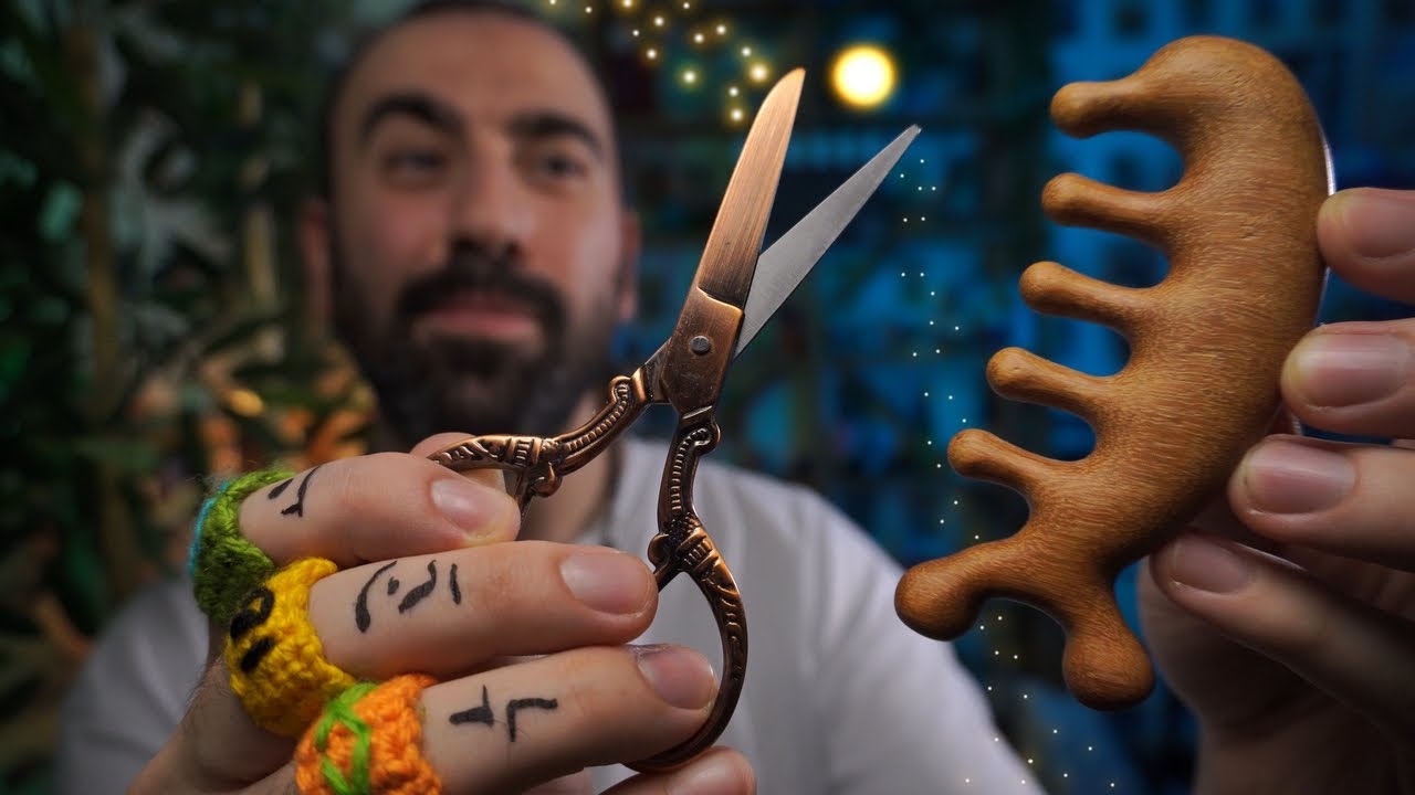 ACMP Исцеление коронной чакры 👑 Глубокий массаж кожи головы для духовного пробуждения