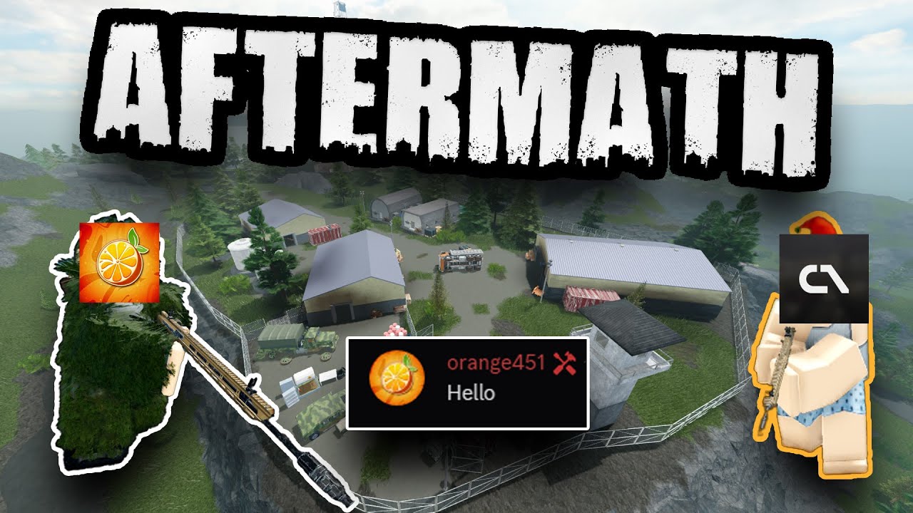 PLAYING With THE *CREATOR* of Aftermath ROBLOX